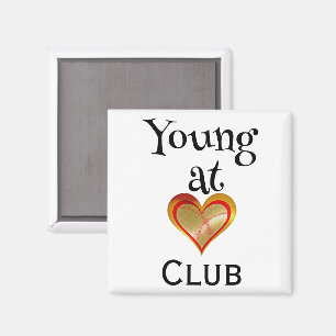 Magnet für den Young at Heart Club
