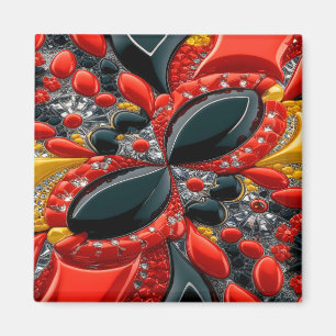 Magnet für Deutschland-Farbgestaltung