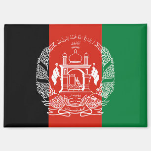 Magnet für die afghanistan-Flagge