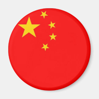 Magnet für die chinesische Flagge