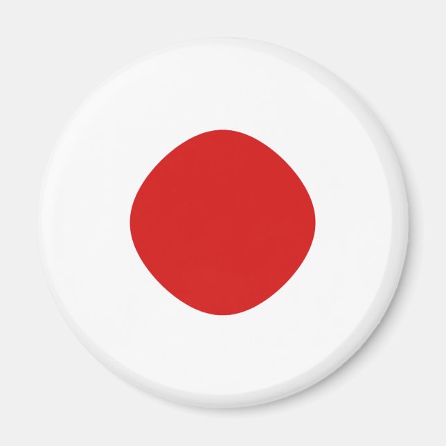 Magnet für die Flagge Japans (Vorne)
