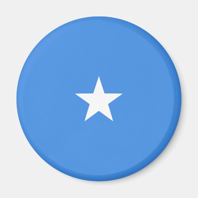 Magnet für die Flagge Somalias (Vorne)