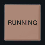 Magnet für die Moscha-Spülmaschine<br><div class="desc">Minimaler Küchenmagnet mit mocha mousse Hintergrund für die Küchenorganisation. Passen Sie Ihren Text an.</div>