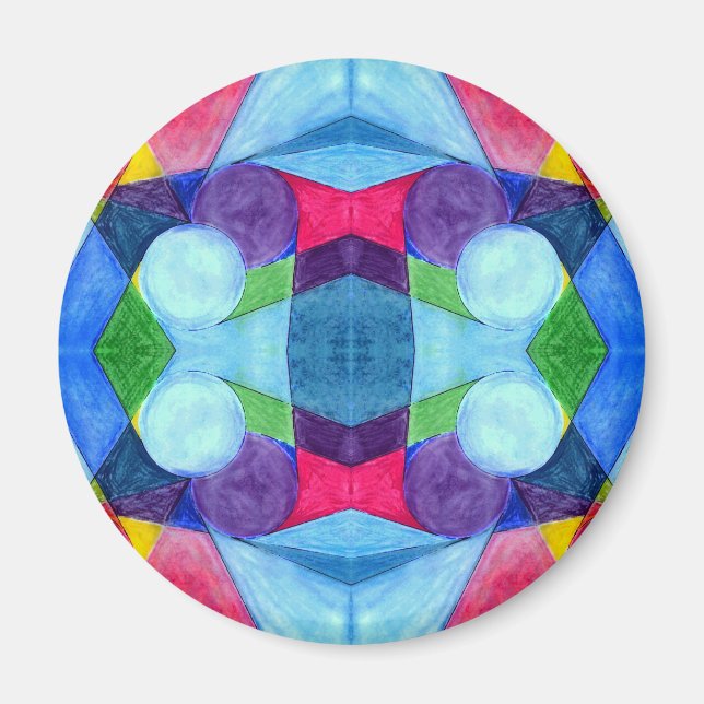 Magnet für geometrische Skittles (Vorne)