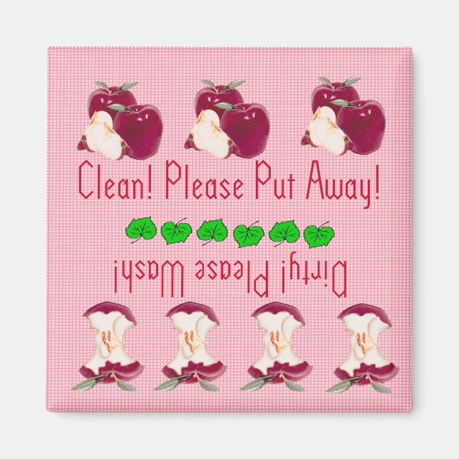 Magnet für Geschirrspüler (Vorne)