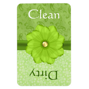 Magnet für große grüne Geschirrspülmaschine