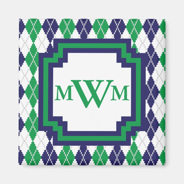 Magnet für grüne Raute (Vorne)