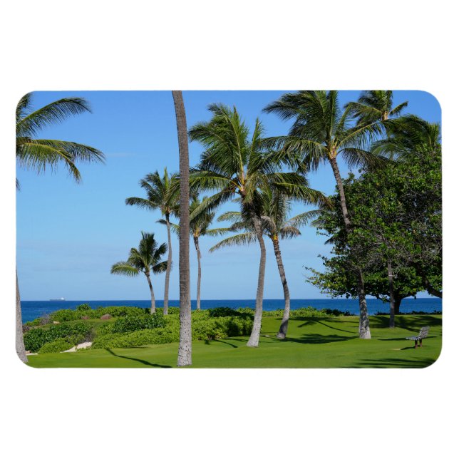 Magnet für hawaiianisches Foto (Horizontal)