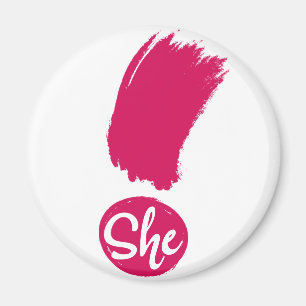 Magnet für ihre Ausrufung