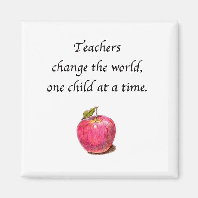 Magnet für Lehrer (Vorne)