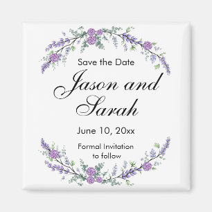 Magnet für lila Rose des Lavendeleukalyptus