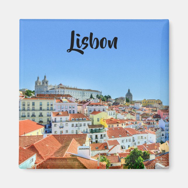 Magnet für Lissabon-Gebäude (Vorne)