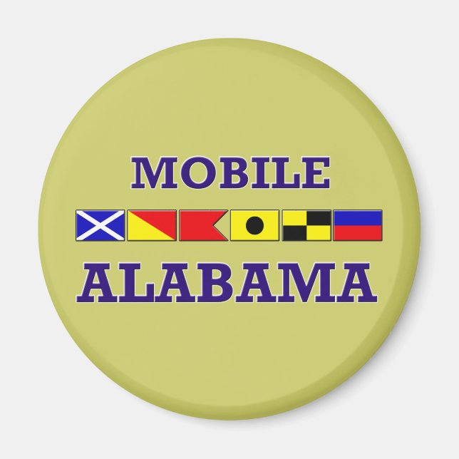 Magnet für mobile Flaggen (Vorne)