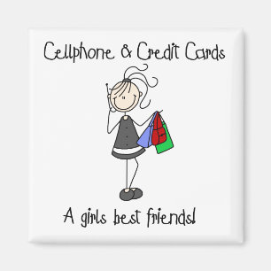 Magnet für Mobiltelefone und Kreditkarten