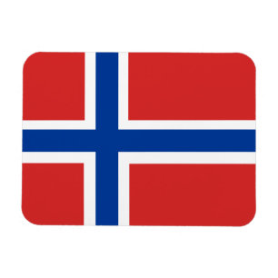 Magnet für Norwegische Flagge (Norske flagg)