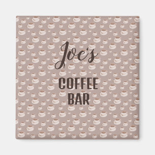 Magnet für personalisiert Coffee Bar Station