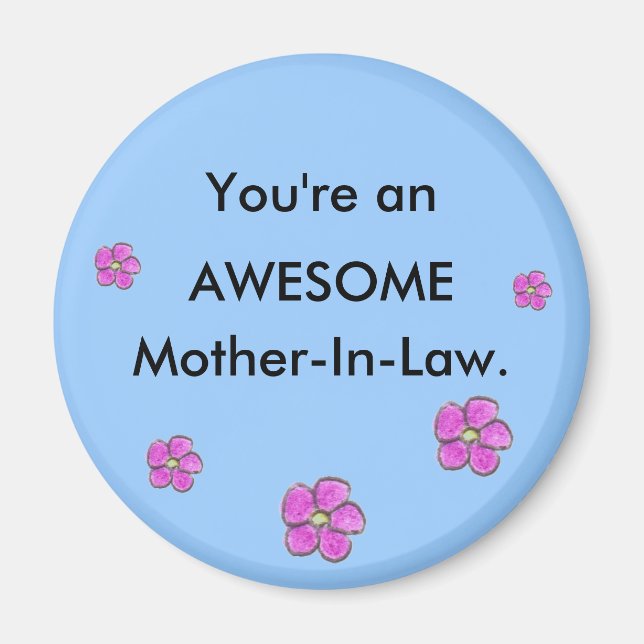 Magnet für phantastische Schwiegermutter (Vorne)