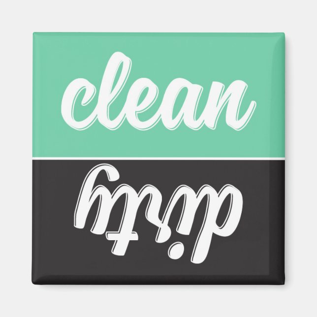 Magnet für Retro-Geschirrspüler (Vorne)