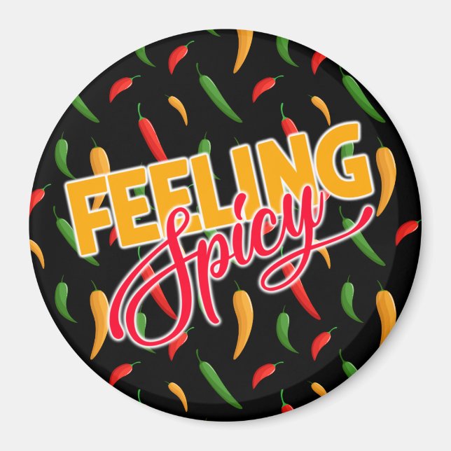 Magnet für scharfe Chili-Paprikaschoten (Vorne)