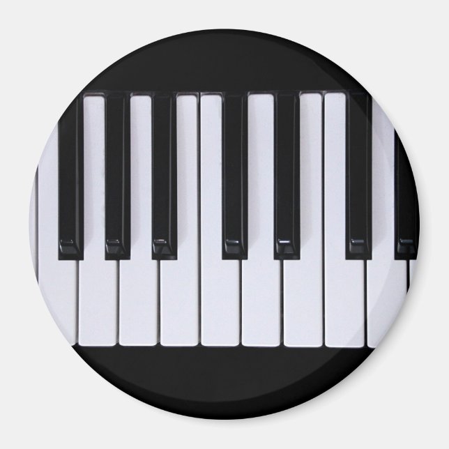 Magnet für Schwarz-Weiß-Piano-Keys (Vorne)