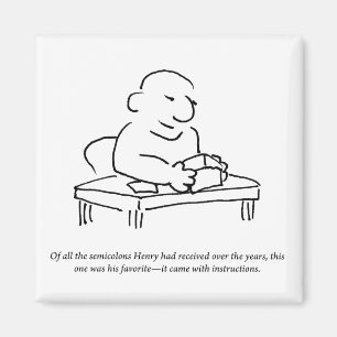 Magnet für Semicolon Instructions