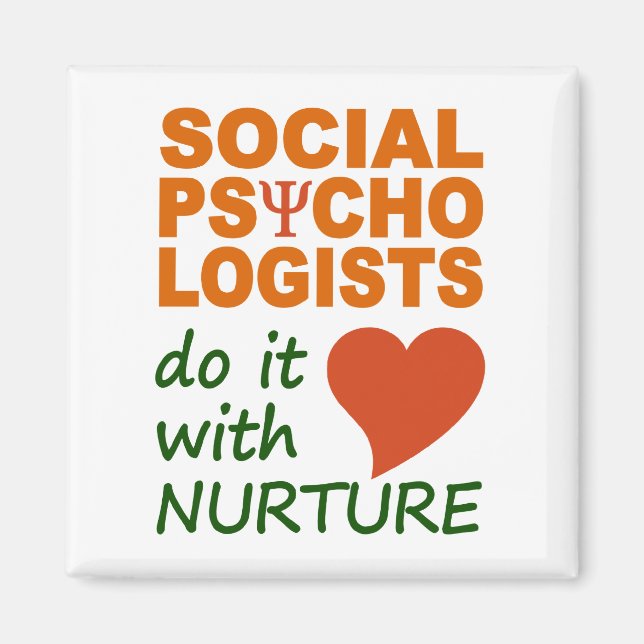 Magnet für Sozialpsychologen (Vorne)