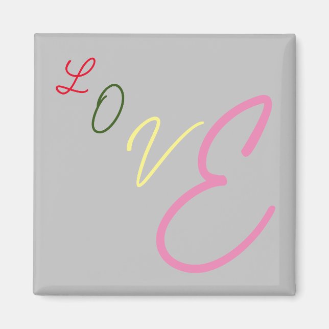 Magnet für typografische Liebe (Vorne)