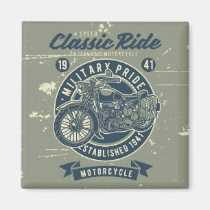 Magnet für Vintage Militärfahrzeuge