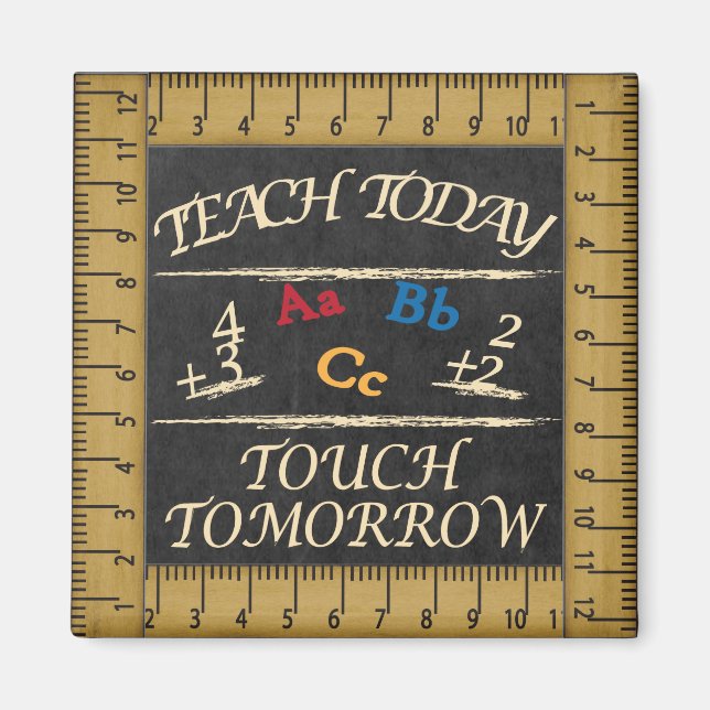 Magnet für Vintage Stillehrer (Vorne)