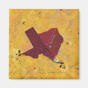 Magnet Gelbe Rose in Austin, Texas