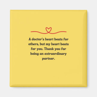 Magnet-Geschenk für den Doctor Partner Magnet