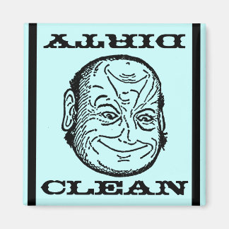 Magnet Geschirrspüler Mann Morph Clean Dirty o Ill