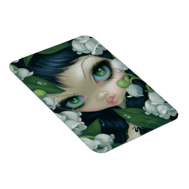 Magnet "Giftige Schönheiten XI: Lilie des Tales" (Rechte Seite)