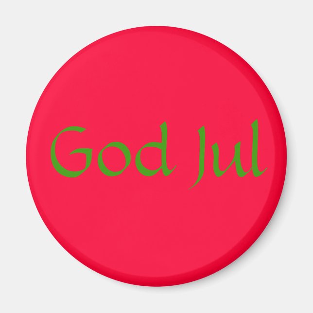 Magnet God Jul (Vorne)