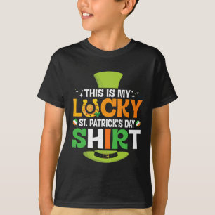 Magnet Goldmünzen Irische Shamrocks Das Ist Mein S T-Shirt