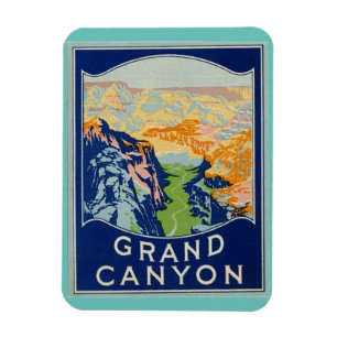 Magnet, Grand Canyon, Jahrgang Kunst Magnet