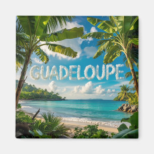 Magnet Guadeloupe Traumstrand Beach Magnet
