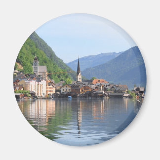 Magnet Hallstatt Stadt und See, Österreich