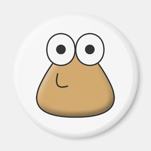 Magnet - Happy Baby Pou (Vorne)