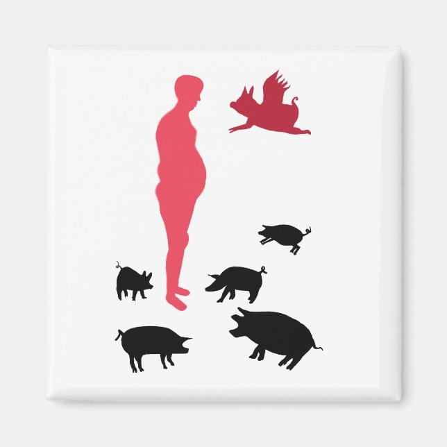 Magnet Happy Meal Vegeterian (Vorne)