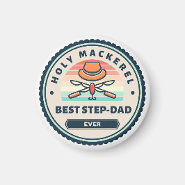 Magnet - Heiliger Mackerel! Bester Step-Vater für 