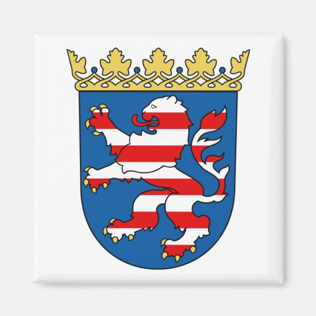 Magnet - Hessen, Deutschland (Vorne)