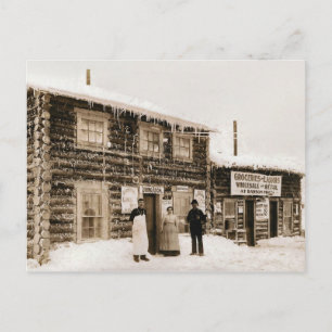 Magnet House Yukon, Alaska um 1890er Postkarte