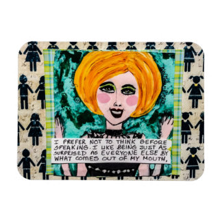 Magnet-I zieht es vor, nicht zu denken Magnet