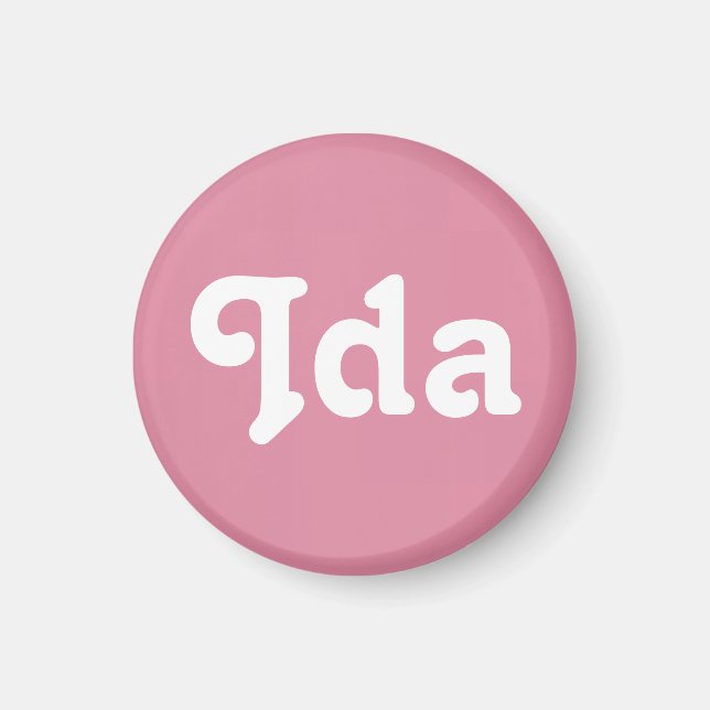 Magnet Ida (Vorne)