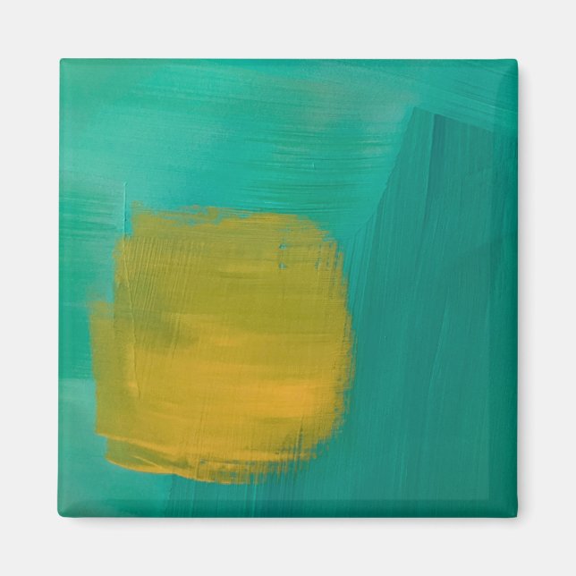 Magnet in Misty Sun Design (Vorne)