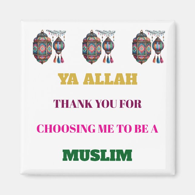 Magnet- Islamic Lantern Magnets Magnet (Vorne)