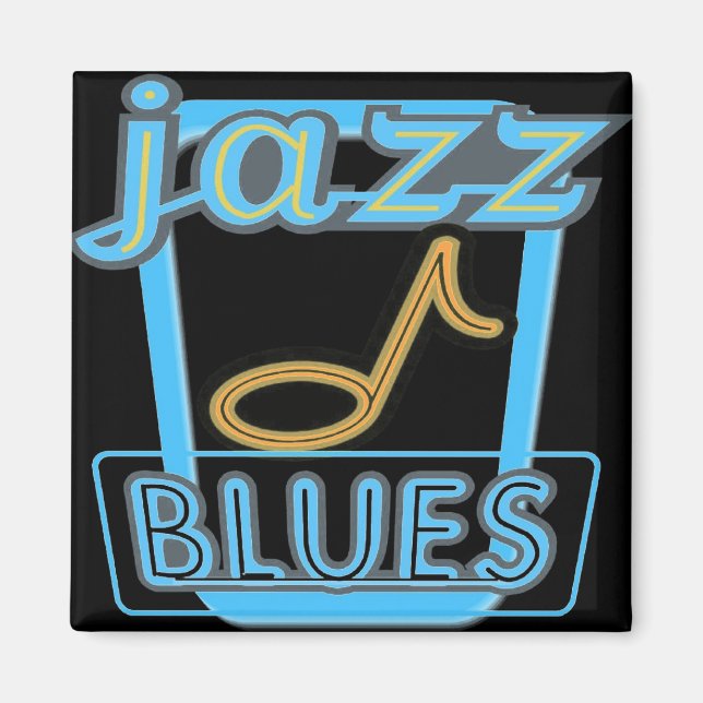 Magnet-Jazz-Blues Music- Magnet (Vorne)