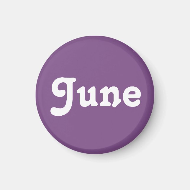 Magnet June (Vorne)