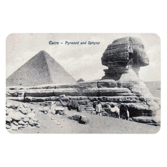 Magnet - Kairo, Pyramide und Sphinx (Horizontal)